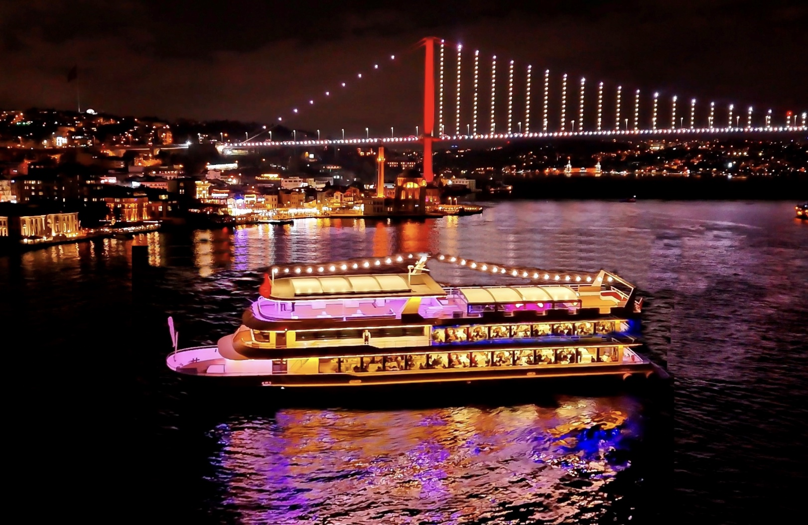 Turkish Night Dinner Cruise Tour